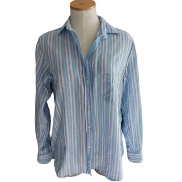 Grayson by Frank & Eileen Classic Button-down Blouse size Small - Picture 1 of 12